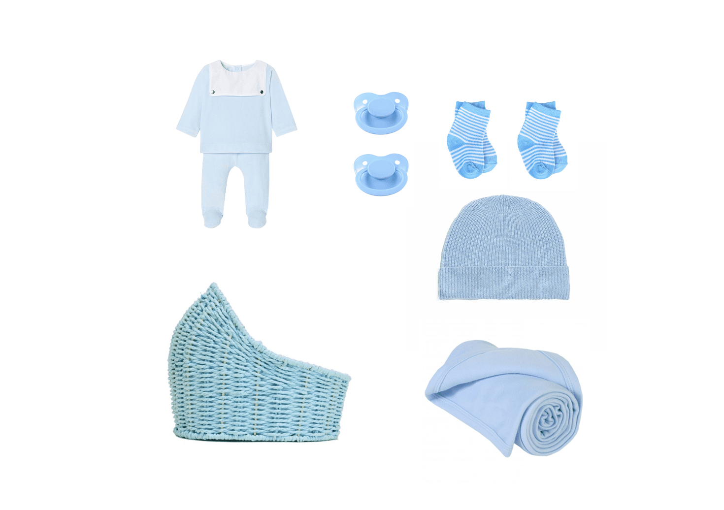Dolores Silicone – Baby Essentials Starter Kit (Blue)